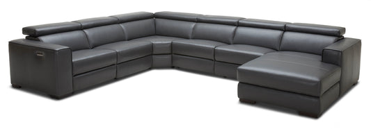 FLAX - Corner Sofa Full Leather with Electric Recliners