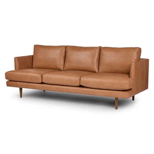 Felipe - 3 Seater + 2 Seater Full Leather Tan