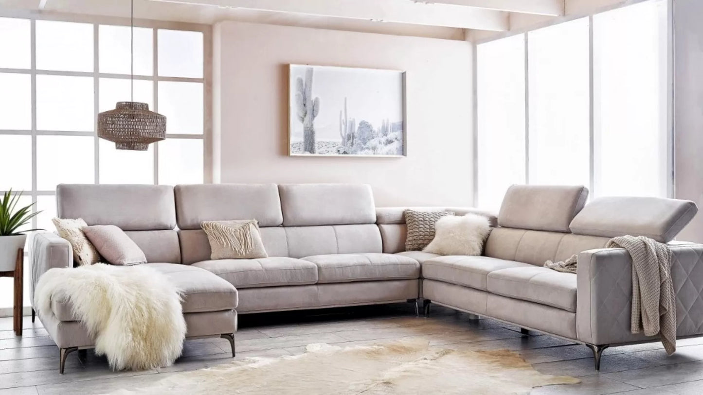 HOUSTON - Corner Sofa with Chaise